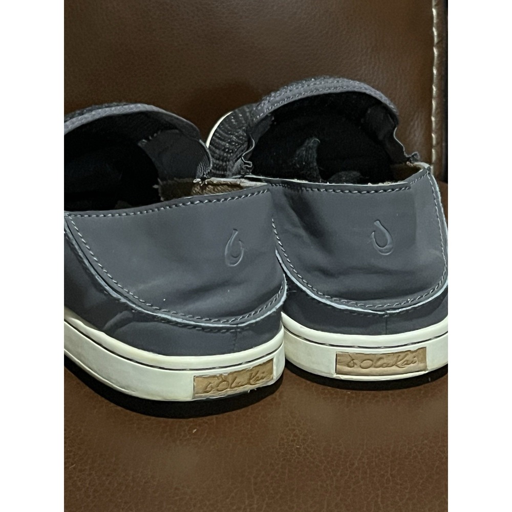 Olukai Womens Pehuea‎ Slip-On Sneakers Grey Sz 7 - Picture 5 of 6